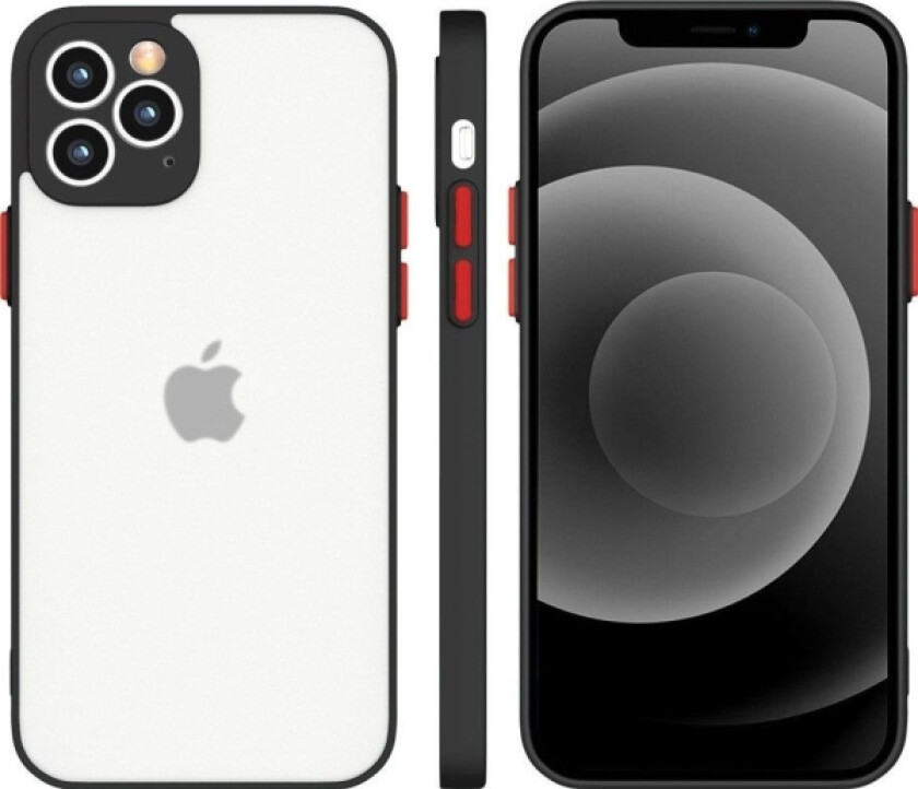 Milky Case Silikon Fleksibelt Gjennomsiktig Deksel Til Samsung Galaxy A72 4G Svart