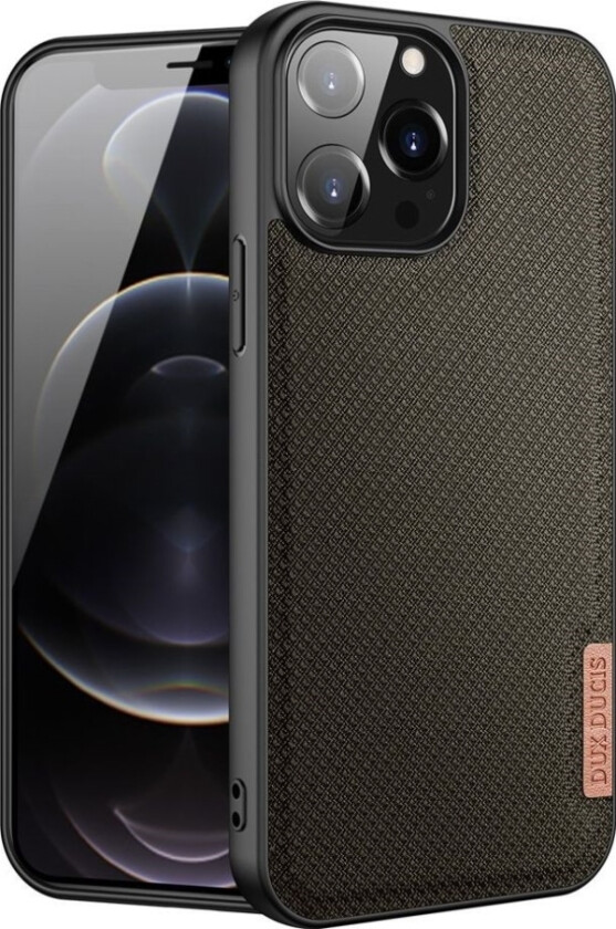 Fino-Deksel Dekket Med Nylonmateriale Iphone 13 Pro Max Grønn