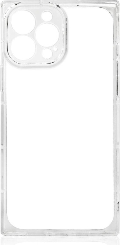 Square Clear Case For Samsung Galaxy A12 5G Transparent Gel-Deksel