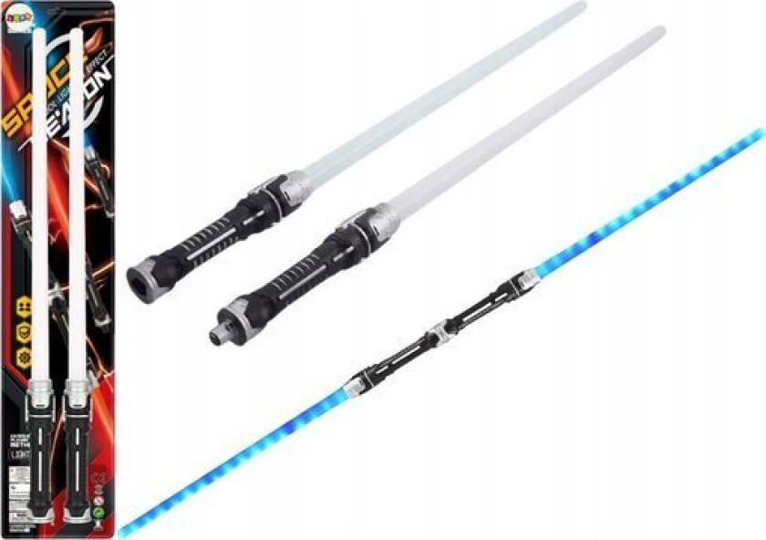 Leantoys Lightsabers 2In1 Space Sword Lights Lyder