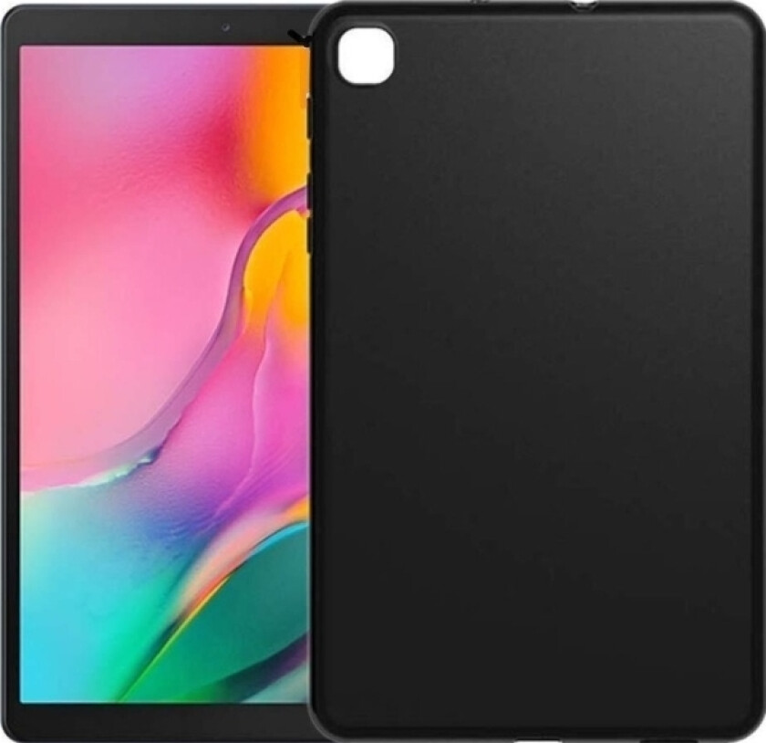 Slim Case Tablet-Bakdeksel For Ipad 10,2'' Nettbrett 2021 Svart