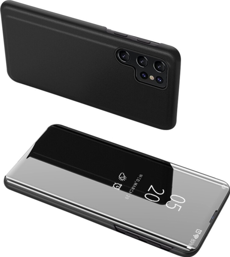 Etui Clear View Case Do Samsung S24 Ultra Z Klapk - Svart
