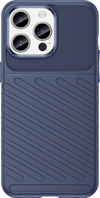 Pansret Iphone 15 Pro Max Thunder-Deksel - Blå