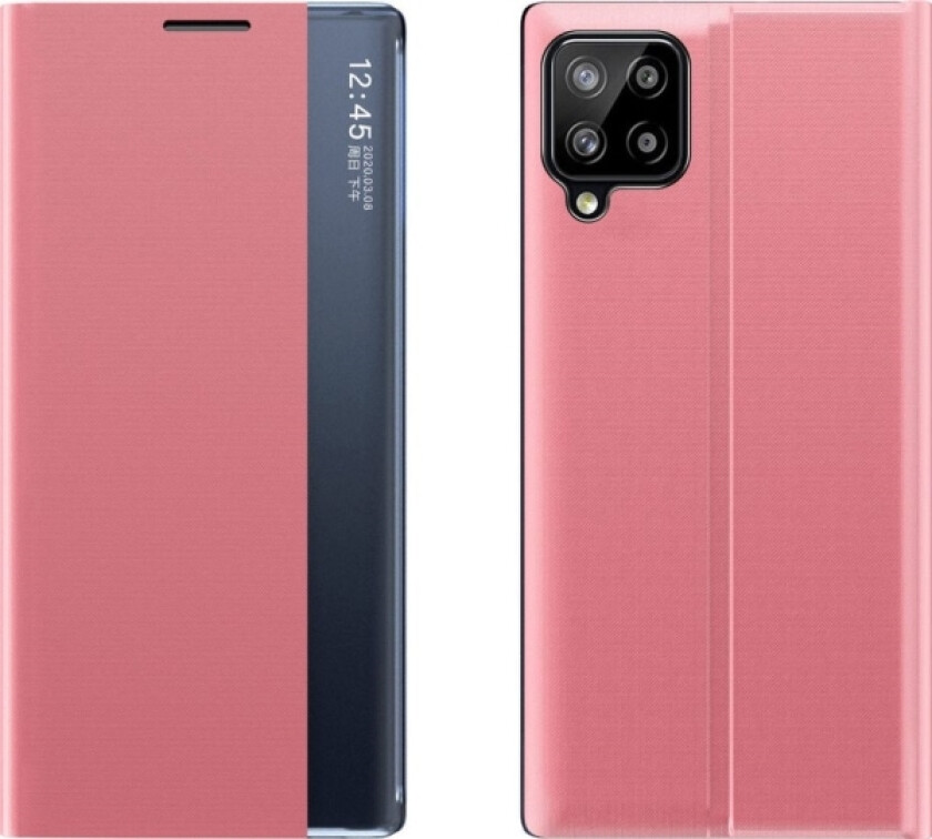 Sleep Case Smart Deksel Til Samsung Galaxy A22 4G Rosa