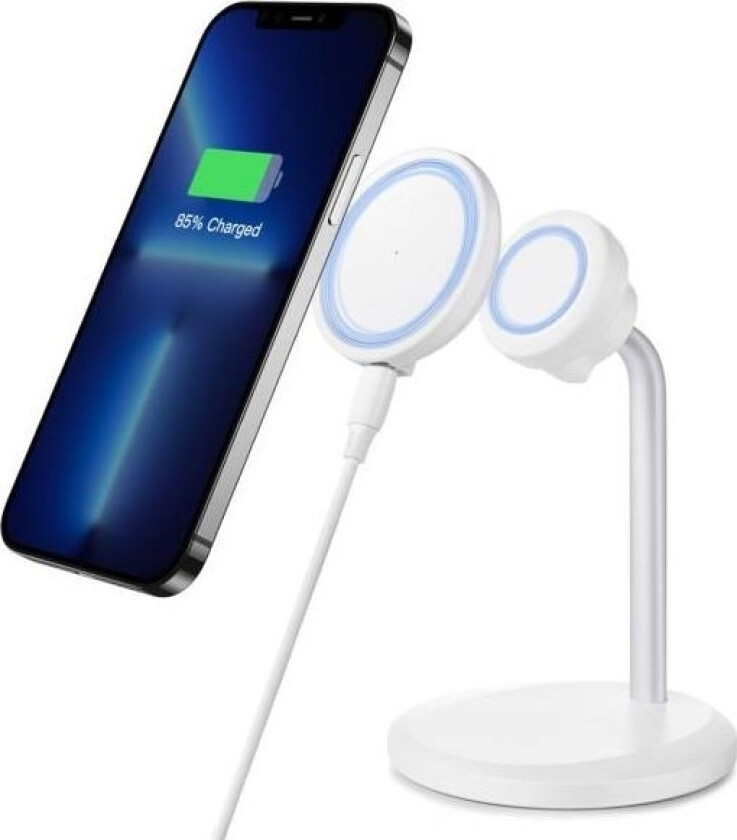 Esr Lader 15W Magsafe Esr Halolock Shift Trådløs Lader Hvit