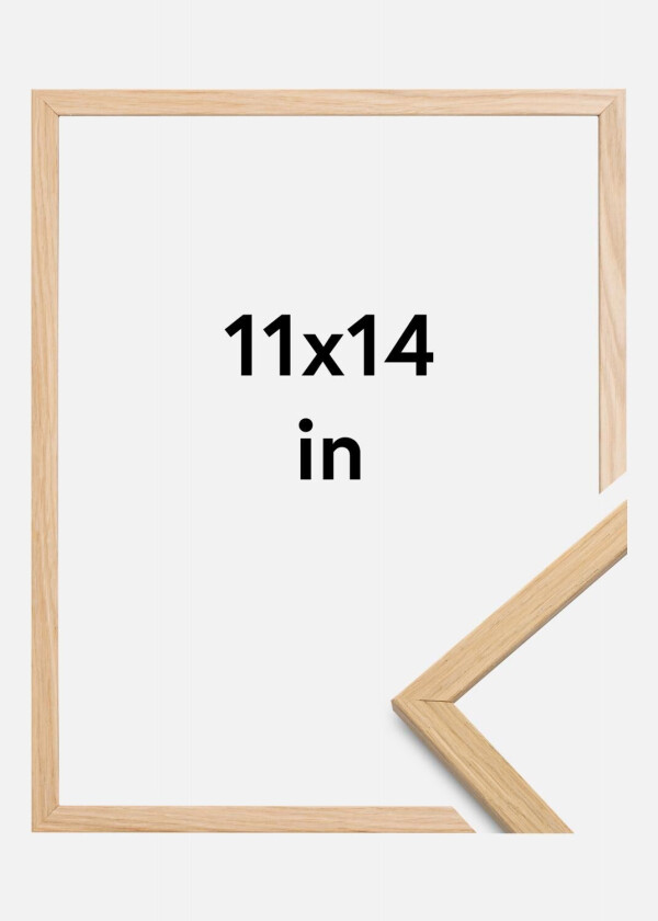 Ramme Edsbyn Akrylglass Eik 11x14 Inches (27,94x35,56 Cm)