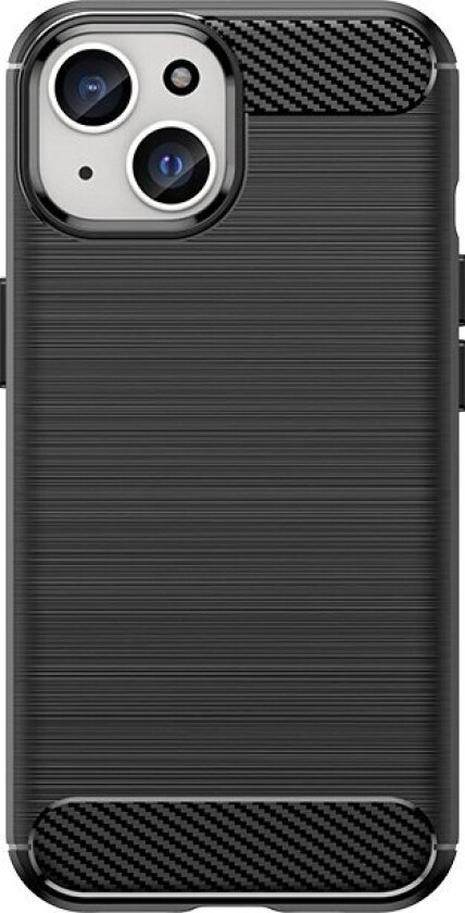 Elastyczne Etui Wzór Karbon Do Iphone 15 Carbon Case - Sort