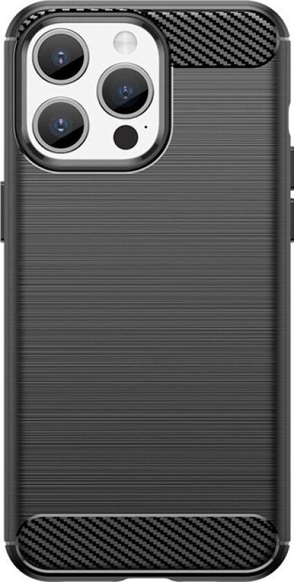 Elastyczne Etui Wzór Karbon Do Iphone 15 Pro Max Carbon Case - Sort