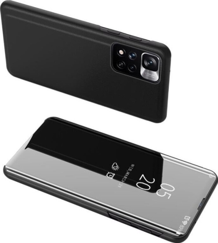 Clear View Case Etui Realme 10 Pokrowiec Fra Klapk Sort