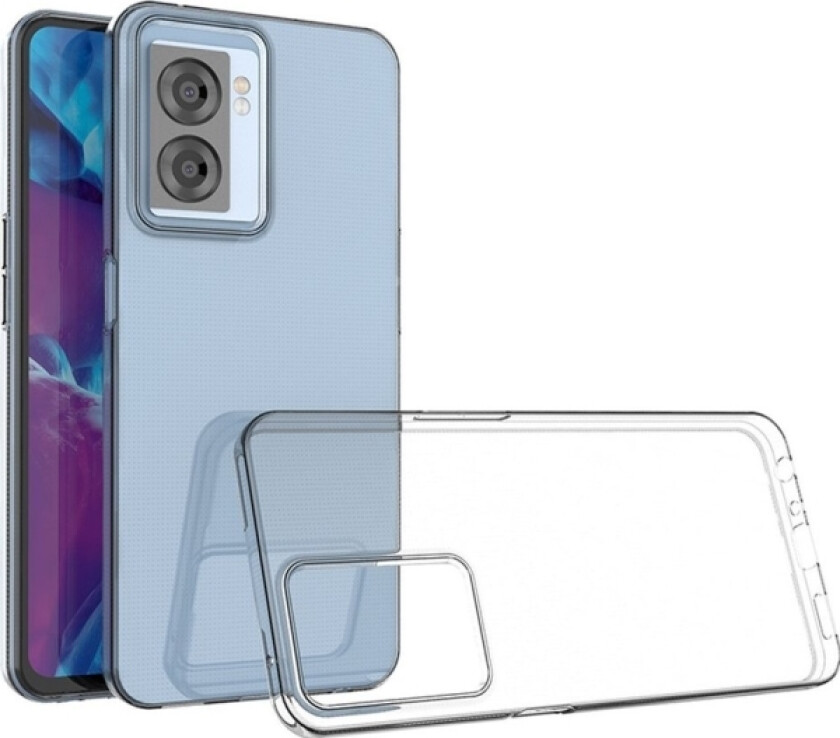 Ultra Clear 0,5 Mm Deksel Oppo A57 5G / A57 / A77 5G / A77 / K10 5G, Realme V23 5G / Narzo 50 5G / Q5i 5G Tynt Deksel Gjennomsiktig