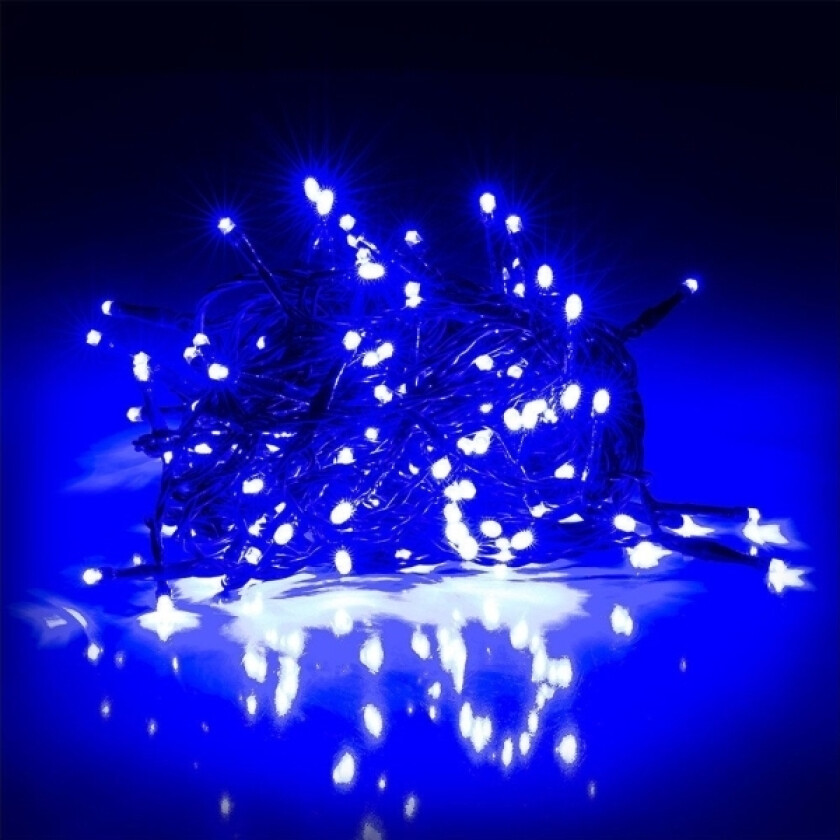 150 Led Blå Juletrelys