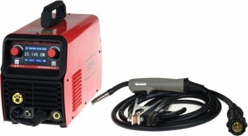 Semi-Automatic Welding Machine Tecnomig 212 Lcd Synergic Vrd Alu