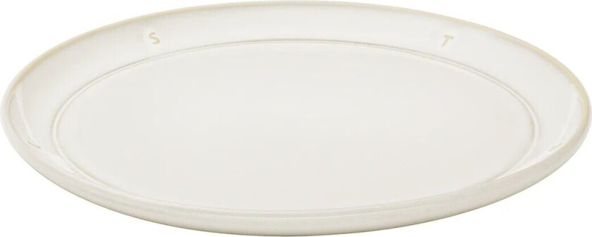 Boussole tallerken Ø22 cm Off white