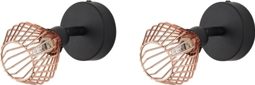 Belini Wall Lamp Set Of 2 Volgo Copper Wall Lamps