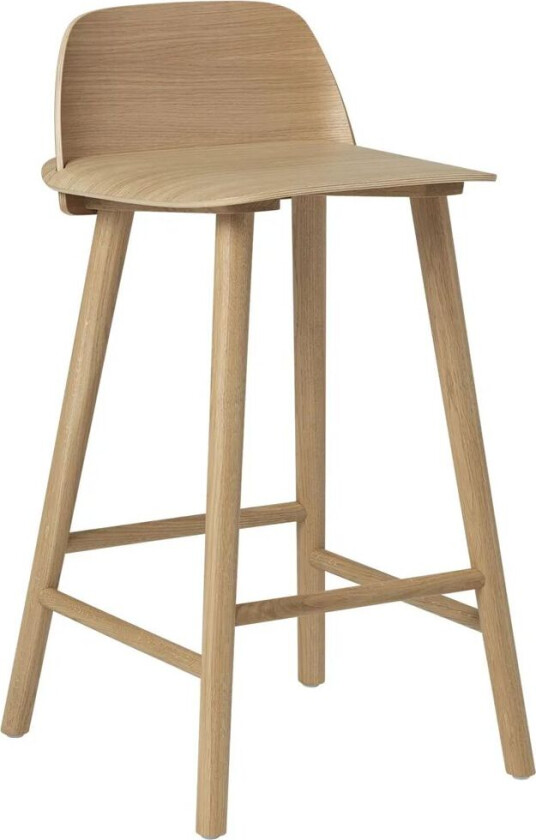 Nerd barstol 65 cm eik