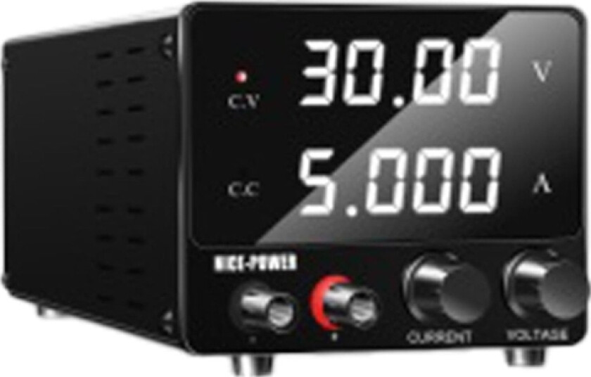 Blow X3005 Mini Laboratoriestrømforsyning 30V/5A Sort