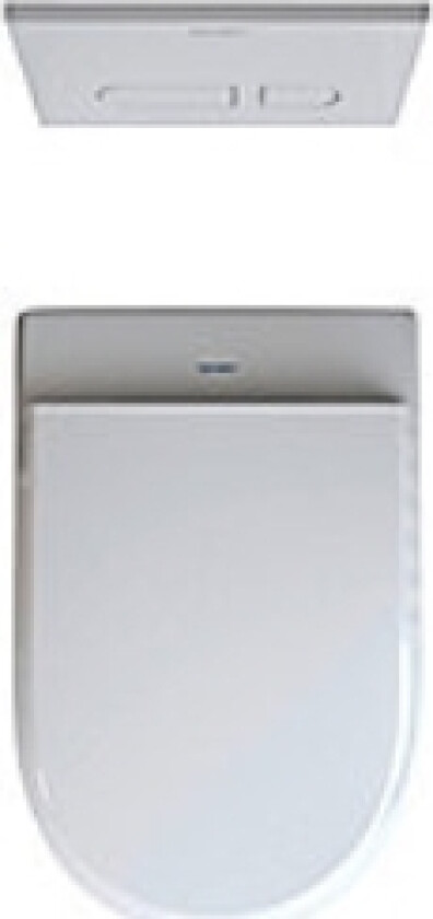 Duravit Qatego Vægmonteret - Toilet, Rimless, 380 X 570 Mm