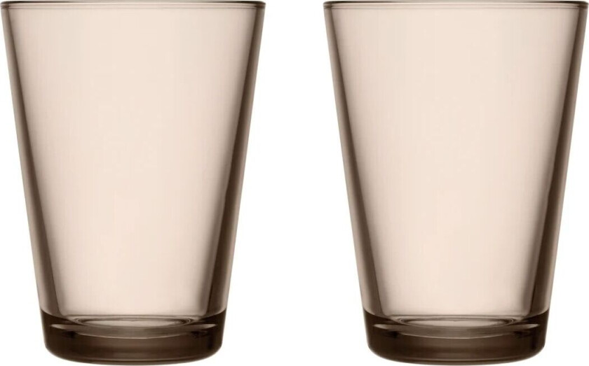 iittala Kartio vannglass 40 cl 2-stk. Lin