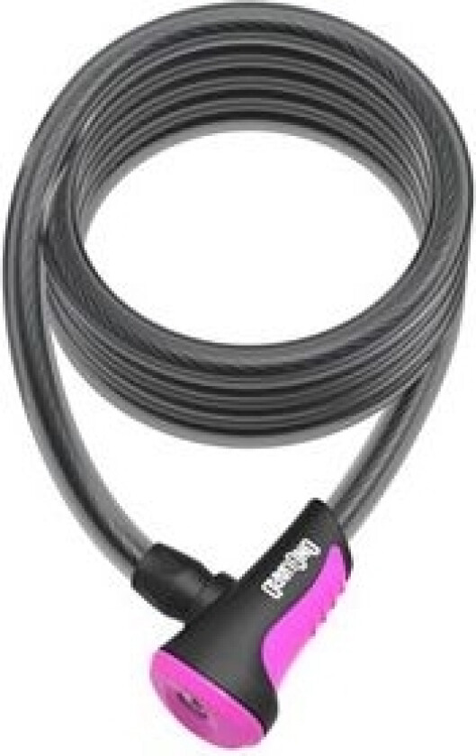 NEON 8162PN sykkellås rosa (ONG-8162PN)