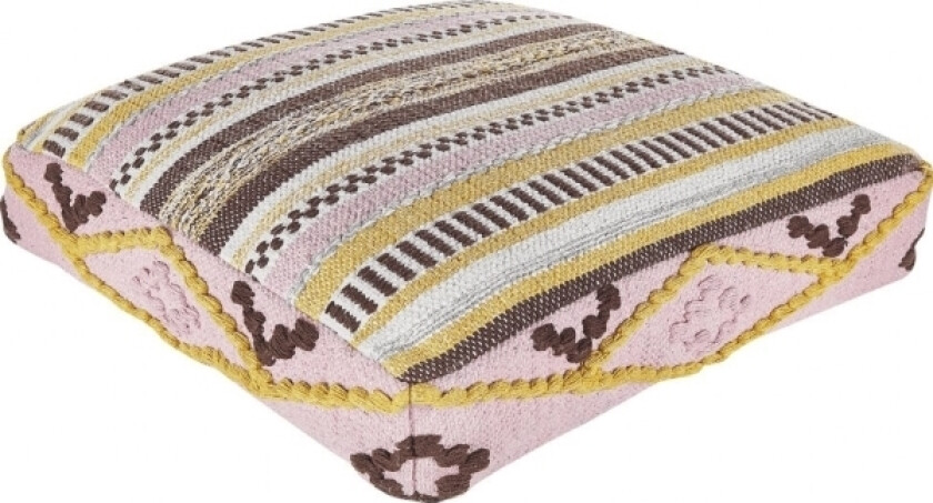 Cotton Pillow 60 X 60 X 12 Cm Multicolored Maple