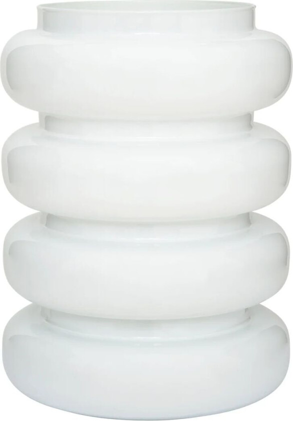 Bulb vase 25 cm White