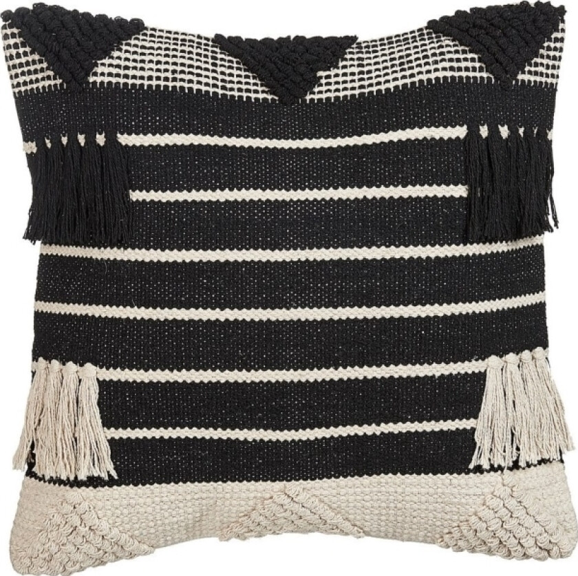 Belniana Decorative Cushion, 50 X 50 Cm Yellow-Black Chittooras.