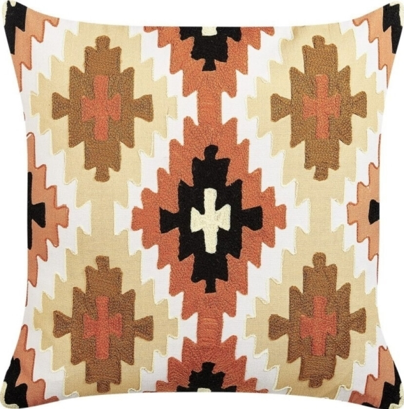 Lumely Belniana Decorative 50 X 50 Cm Multicolored Seramporo Geometric Decorative Pillow