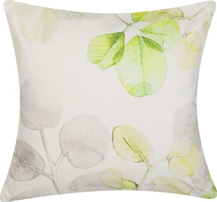 Decorative Pillow With Leaves 45 X 45 Cm Peperomia Multicolored