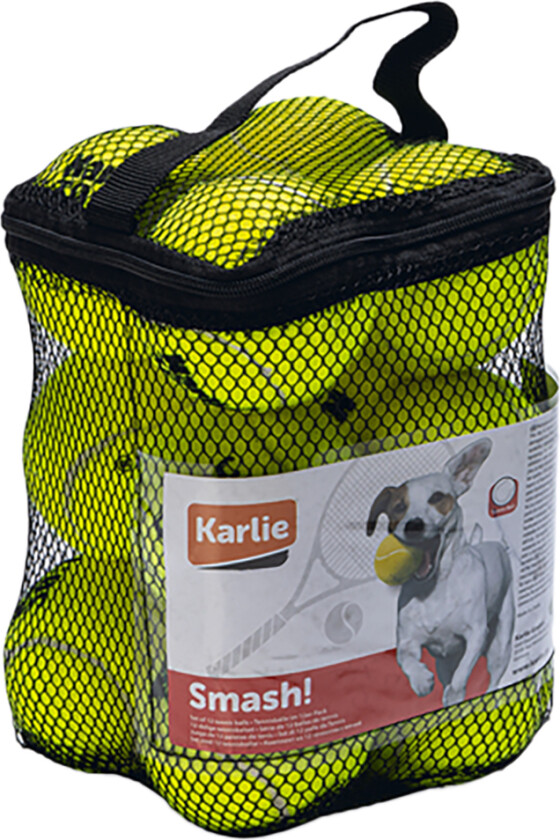 tennisballsett - 12 stk, Ø 6 cm