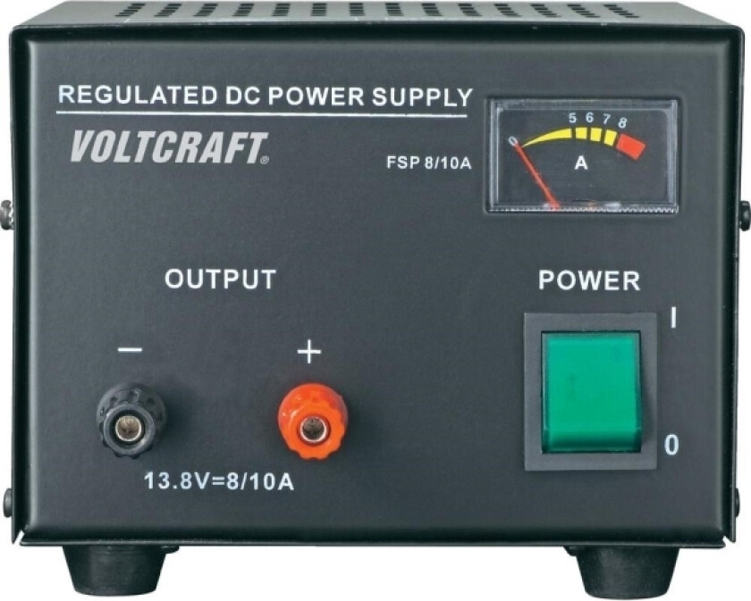 Voltcraft laboratoriestrømforsyning, fast spenning FSP-1138 13,8 - 13,8 V/DC 8 - 8 A 110 W 1 x (FSP-1138)