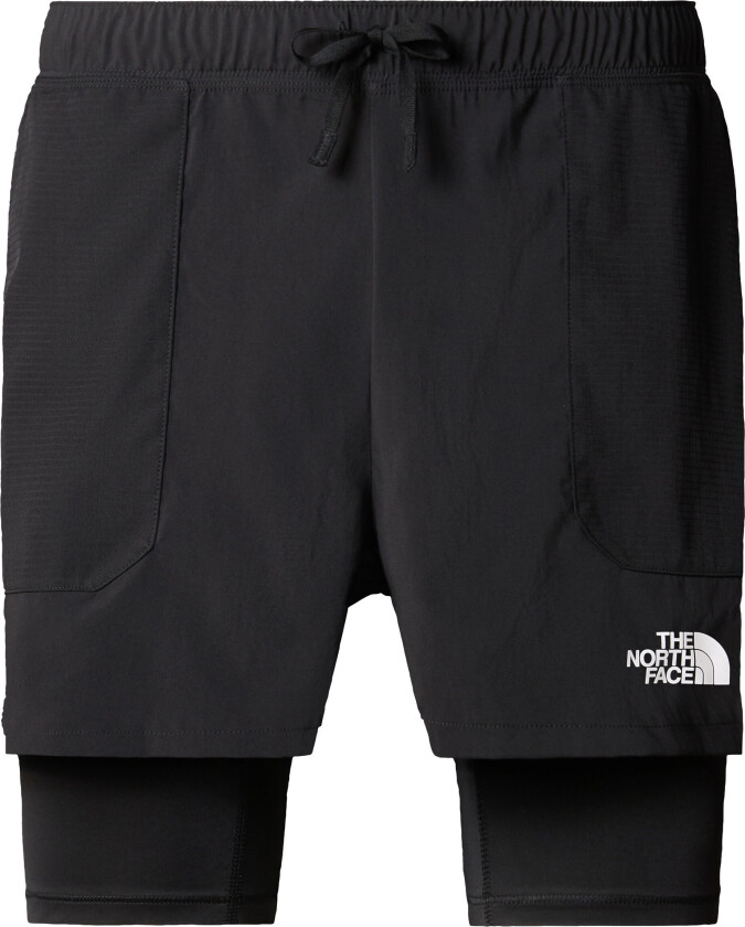 Men's Sunriser 4" 2in1 Shorts Black-Npf S