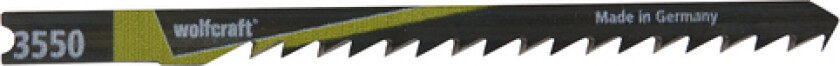 wolfcraft GmbH 3550000, Stikksagblad, Sponplate, Kjøkkenbenk, Mykt tre, High Carbon Steel (HCS), 7,5 cm, 4 mm, 5 cm