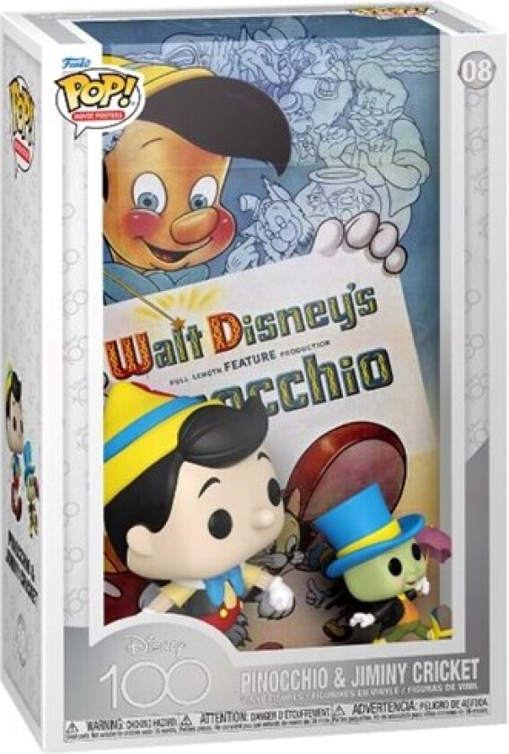 - POP AND Movie Poster Disney Pinocchio - Figur