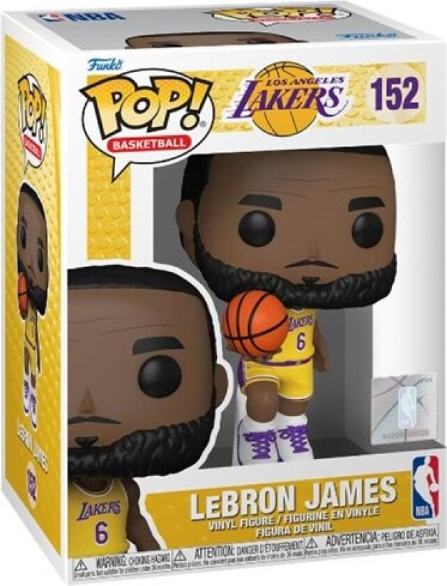 - POP Vinyl NBA Lakers LeBron James - Figur