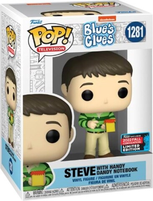 - POP Convention Excl BC Steve w/ Notebook - Figur