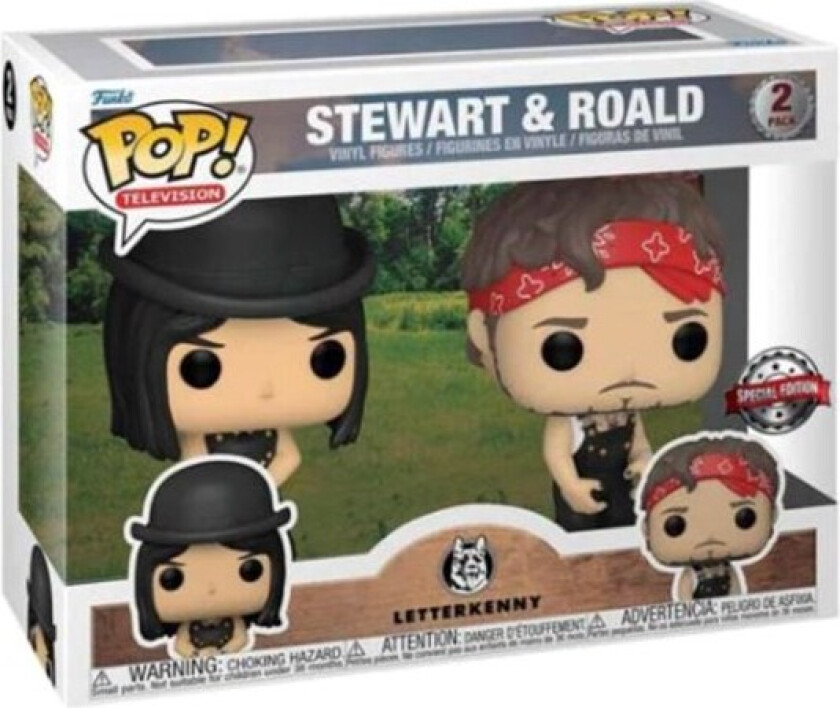 - POP 2PK TV Letterkenny Roald and Stewart - Figur