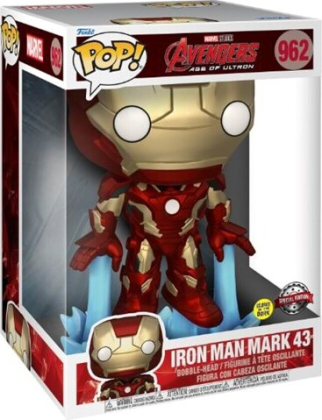 - POP 10" Excl Marvel Iron Man GW - Figur