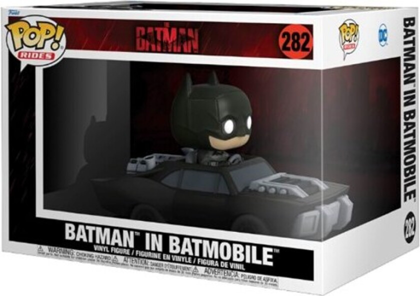 - POP Deluxe Batman & Batmobile - Figur