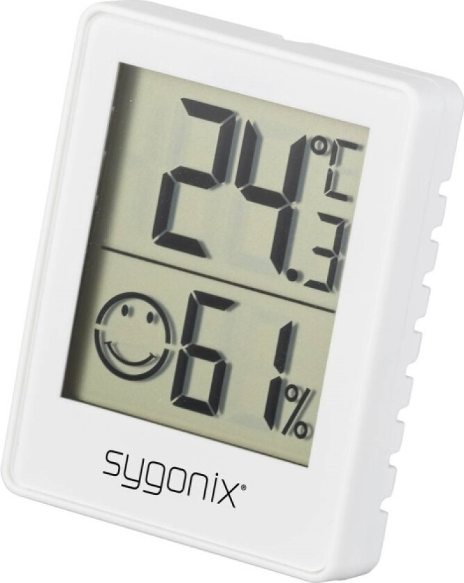 Sygonix Termo- /hygrometer Hvid