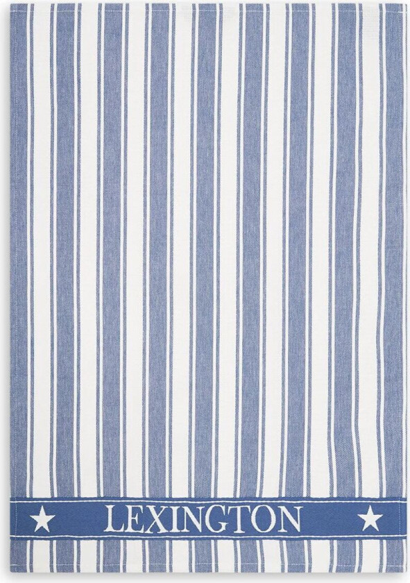 Icons Waffle Striped kjøkkenhåndkle 50x70 cm Blue-white