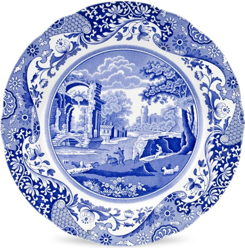 Blue Italian buffefat Ø 30 cm