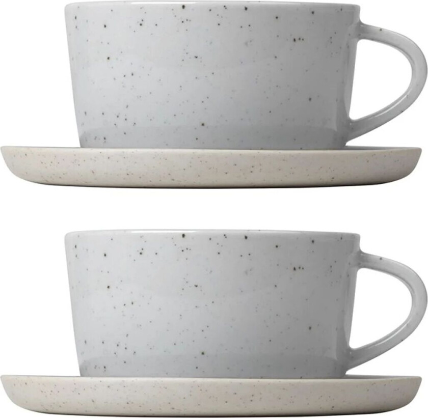Sablo tekopp med fat 25 cl 2-pakn. Cloud