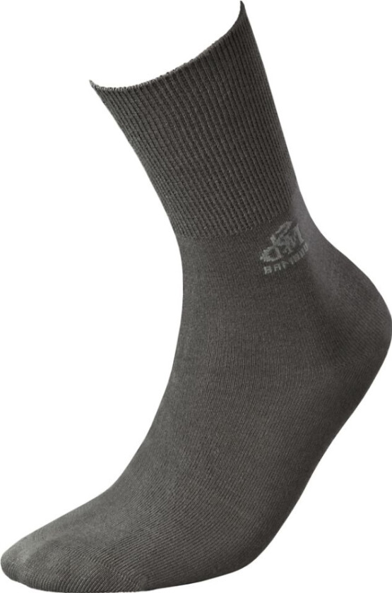 DeoMed Bambus helsesokker  mørkegrå størrelse. 35-38