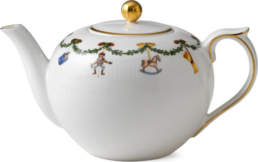 Bilde av Star Fluted Christmas tekanne 140 cl