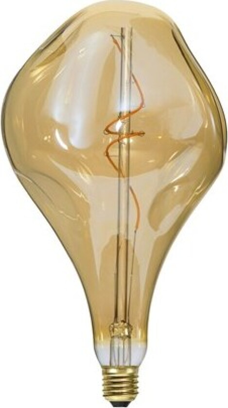 Eglo - LED-filamentlyspære - form: D165 - E27 - 4 W (ekvivalent 22 W) - varmt hvitt lys - 1800 K