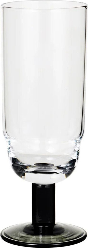 Nordic Bistro champagneglass 20 cl Clear-smoke stem