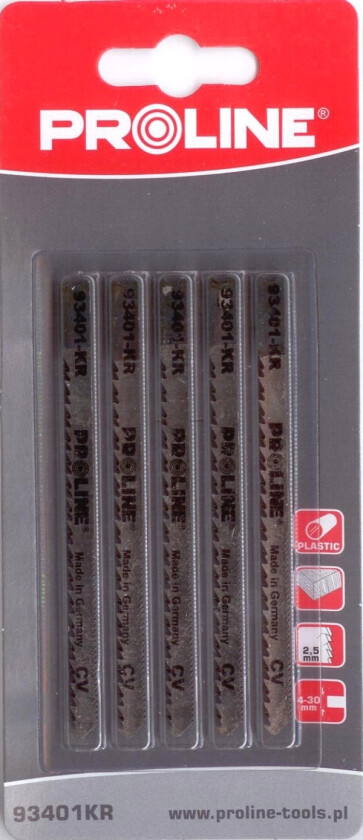 Proline stikksagblad 5 stk 100mm 10TPI type T - 93101KR