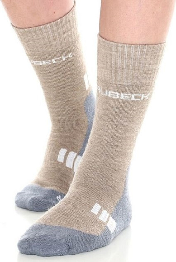 Trekking Light-sokker for kvinner, brune og grå, størrelse 39-41 (BTR002/W)