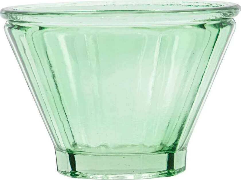 Fren telysholder 7 cm Grønn