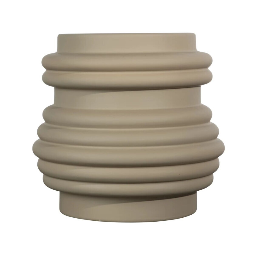 Mila vase 25 cm Beige